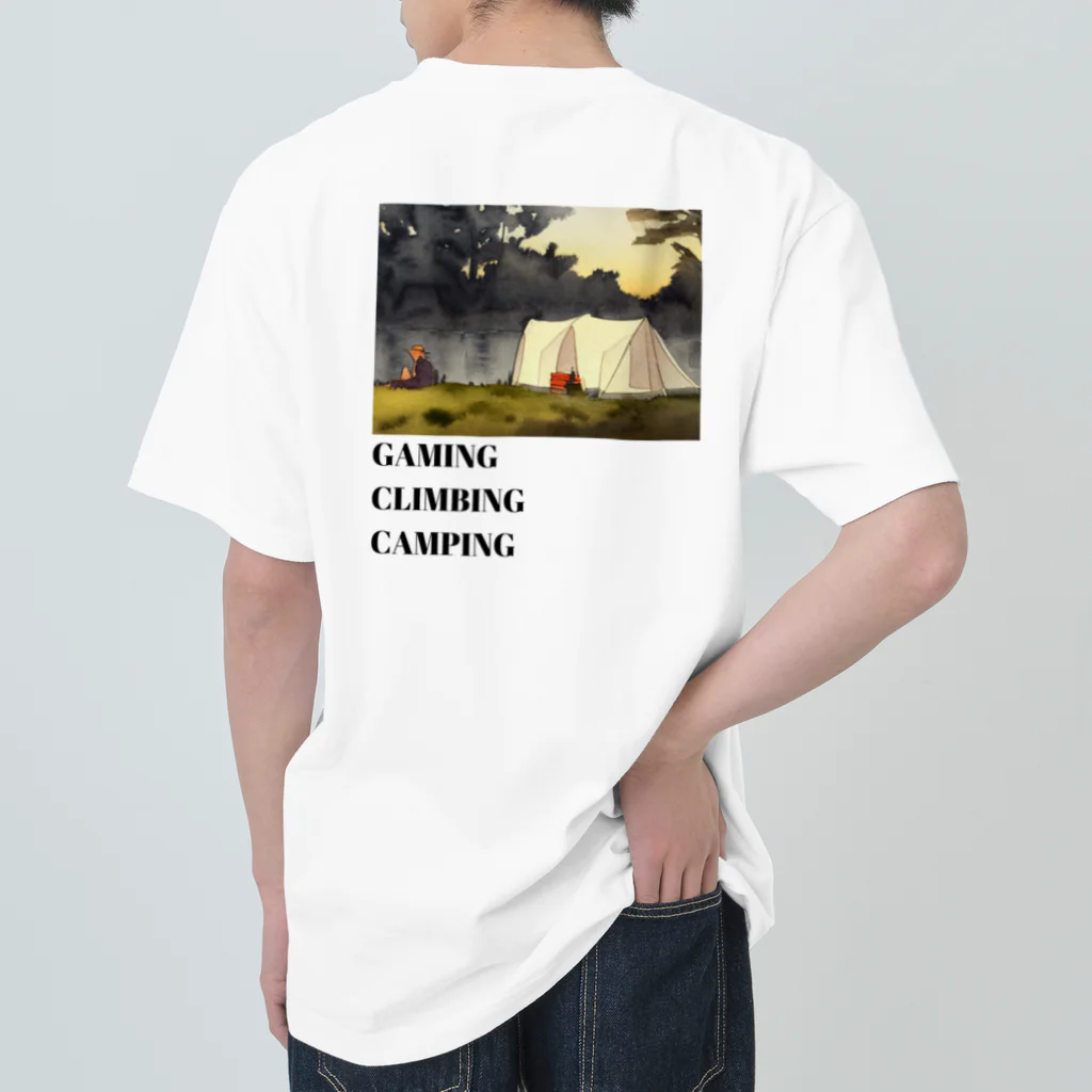 キムチ太郎のKANIMISO CAMP CLUB Heavyweight T-Shirt