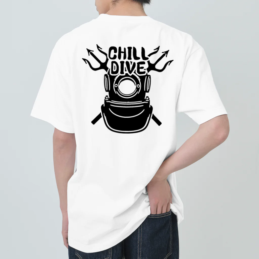 CHILL DIVEの羅針盤 ヘビーウェイトTシャツ