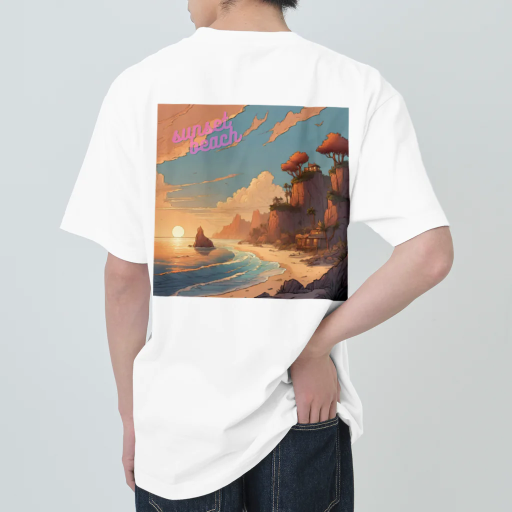 451379のsunsetbeach ヘビーウェイトTシャツ