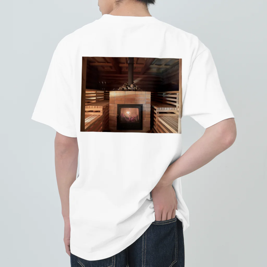 カズーヲ@Vorreiterの蓑蒸Tシャツ Heavyweight T-Shirt
