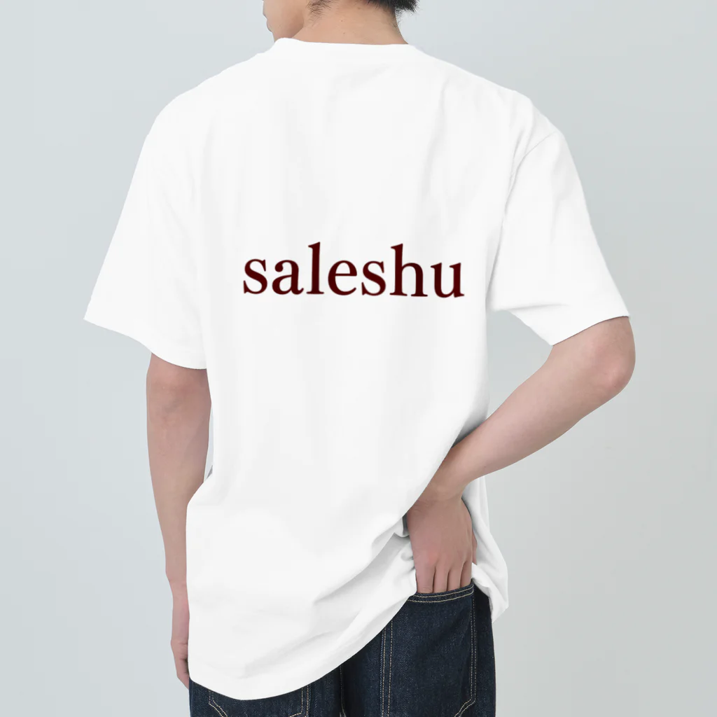 saleshuのsimple ヘビーウェイトTシャツ