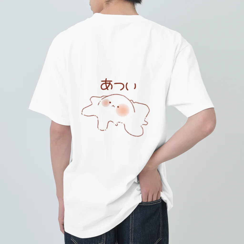 やまえながのふわふわしまえなが【さむい】 Heavyweight T-Shirt