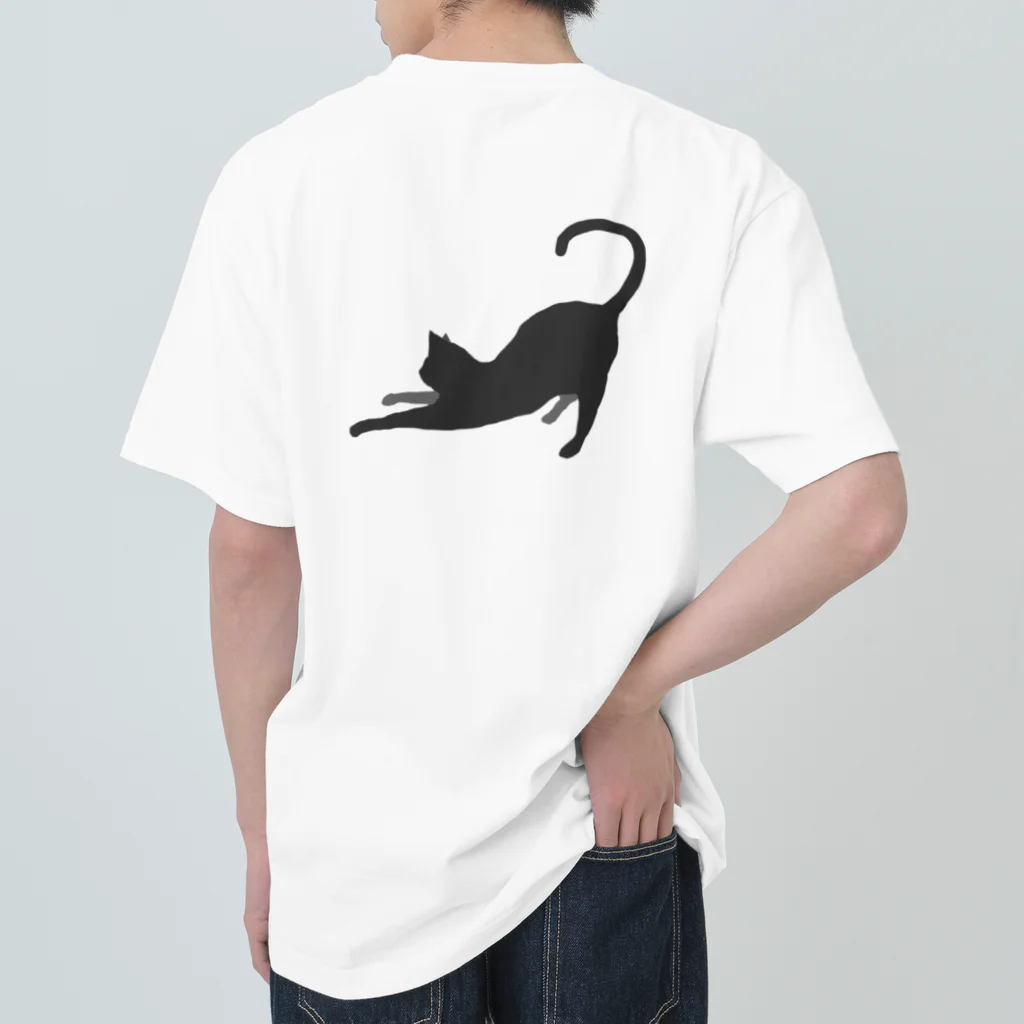 Ame'sののび猫 ヘビーウェイトTシャツ