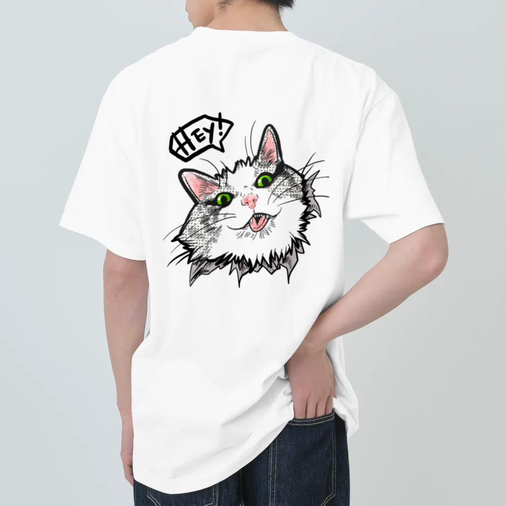 CATS HOLICのHEY! ヘビーウェイトTシャツ