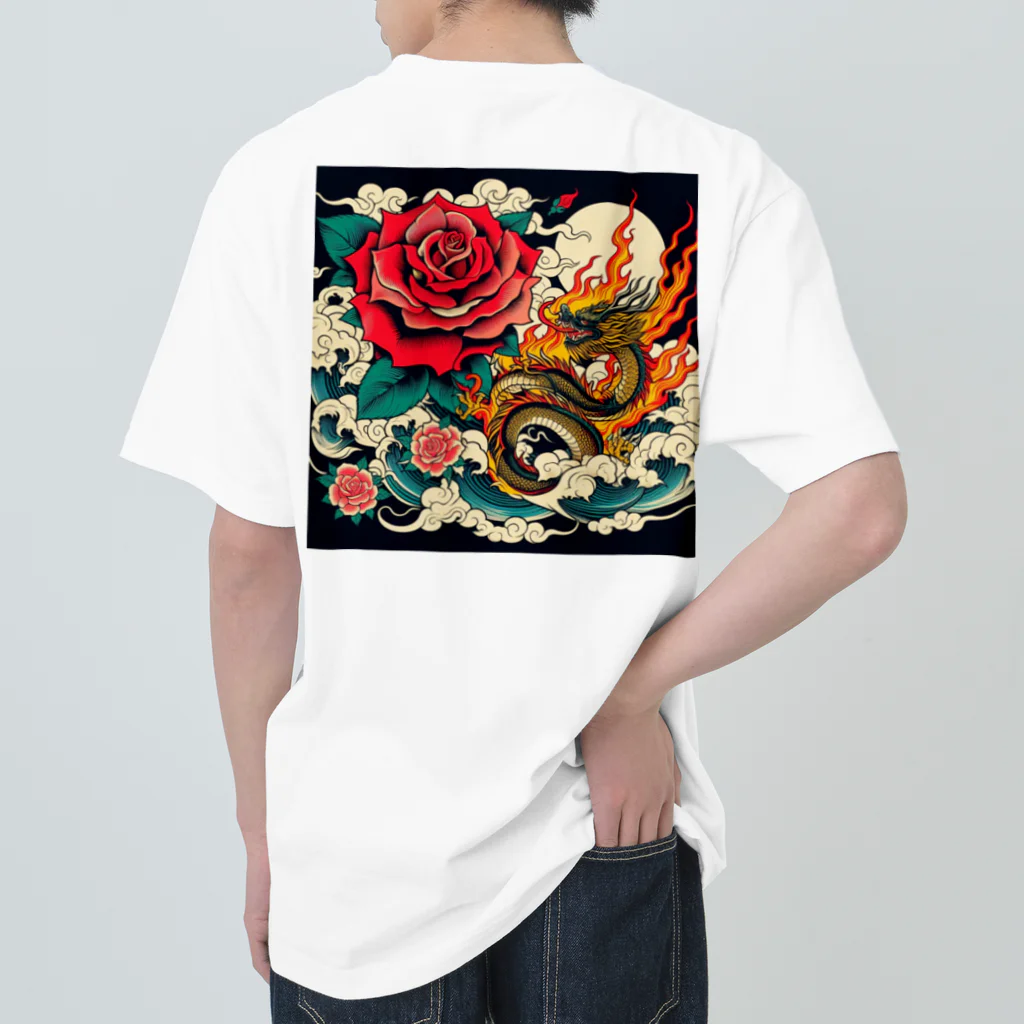 M's Craftの辰年アート ヘビーウェイトTシャツ