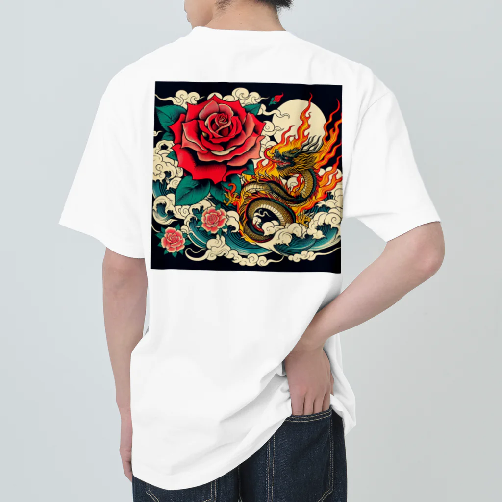 M's Craftの辰年アート Heavyweight T-Shirt