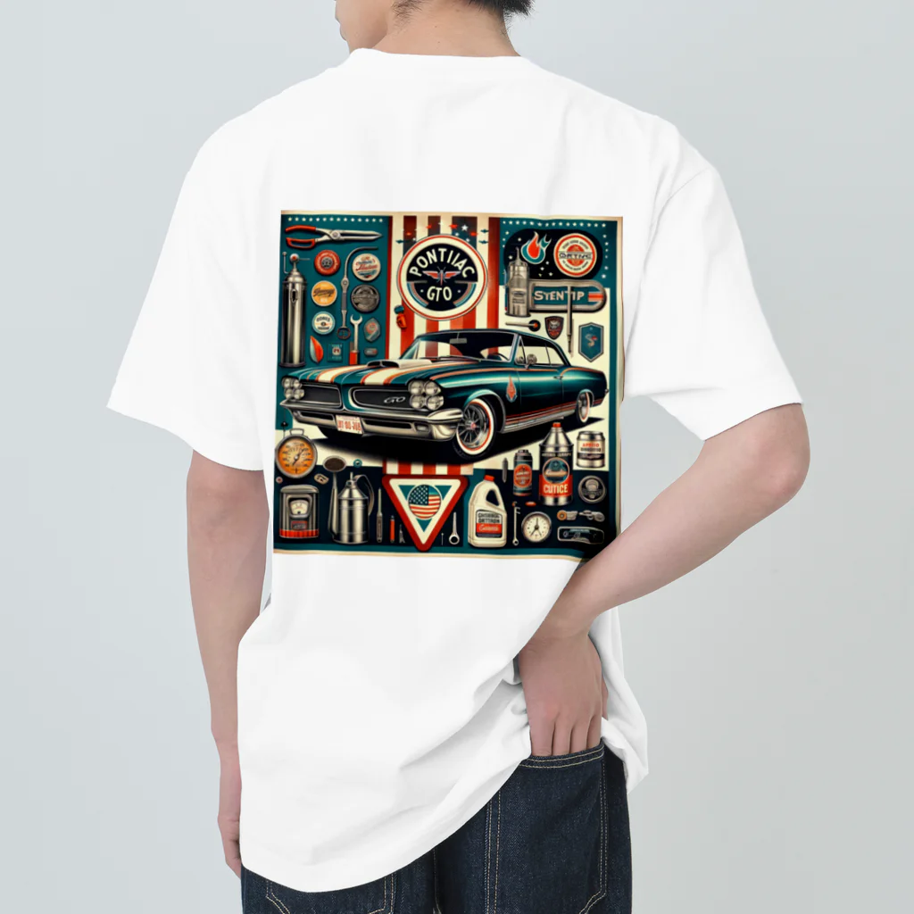 E16の1960年ポンティアック GTO  Heavyweight T-Shirt