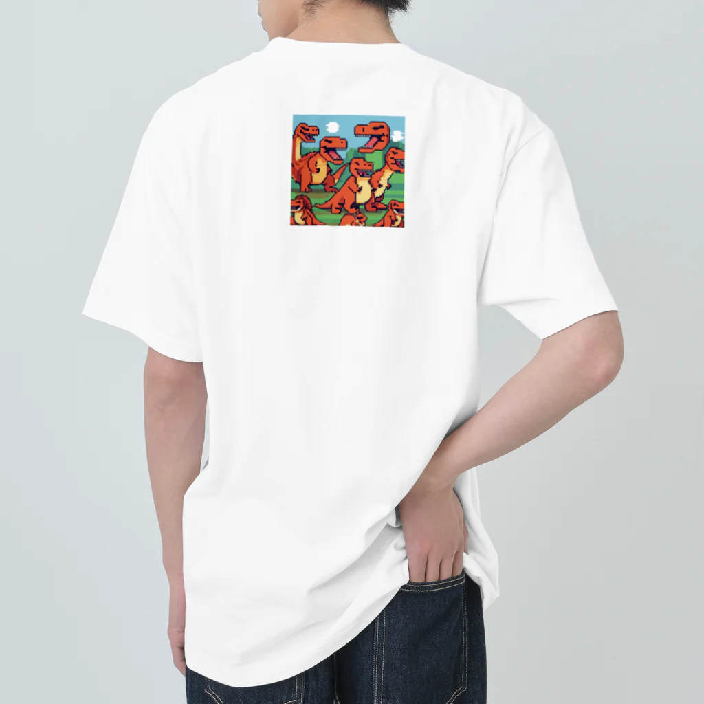 jj2424のティラノサウルス5 Heavyweight T-Shirt