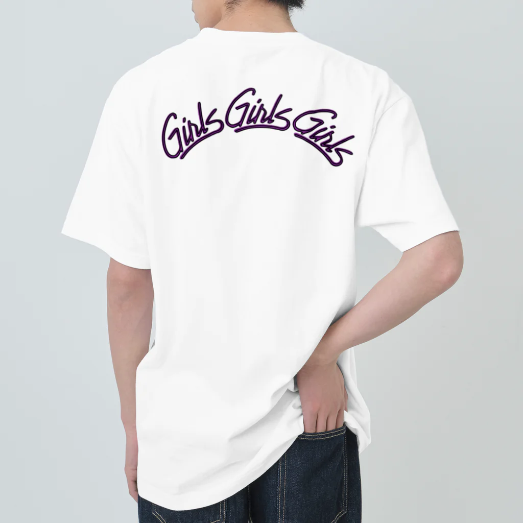 girlsgirlsgirlsのGirls Girls Girls N°01 type-B ヘビーウェイトTシャツ