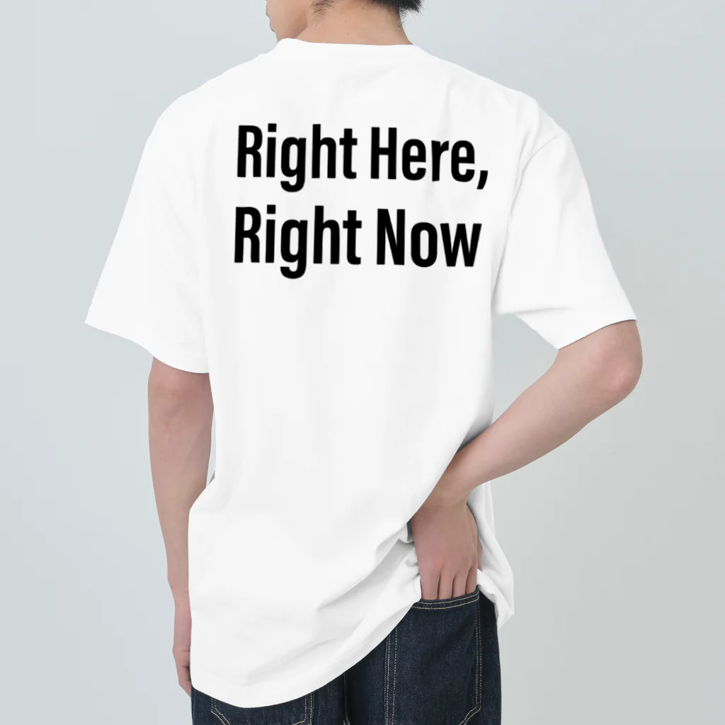 ø   [œ]   =  ［íːkwəl］のSays in the back 「背中で語る」vh-1 Heavyweight T-Shirt