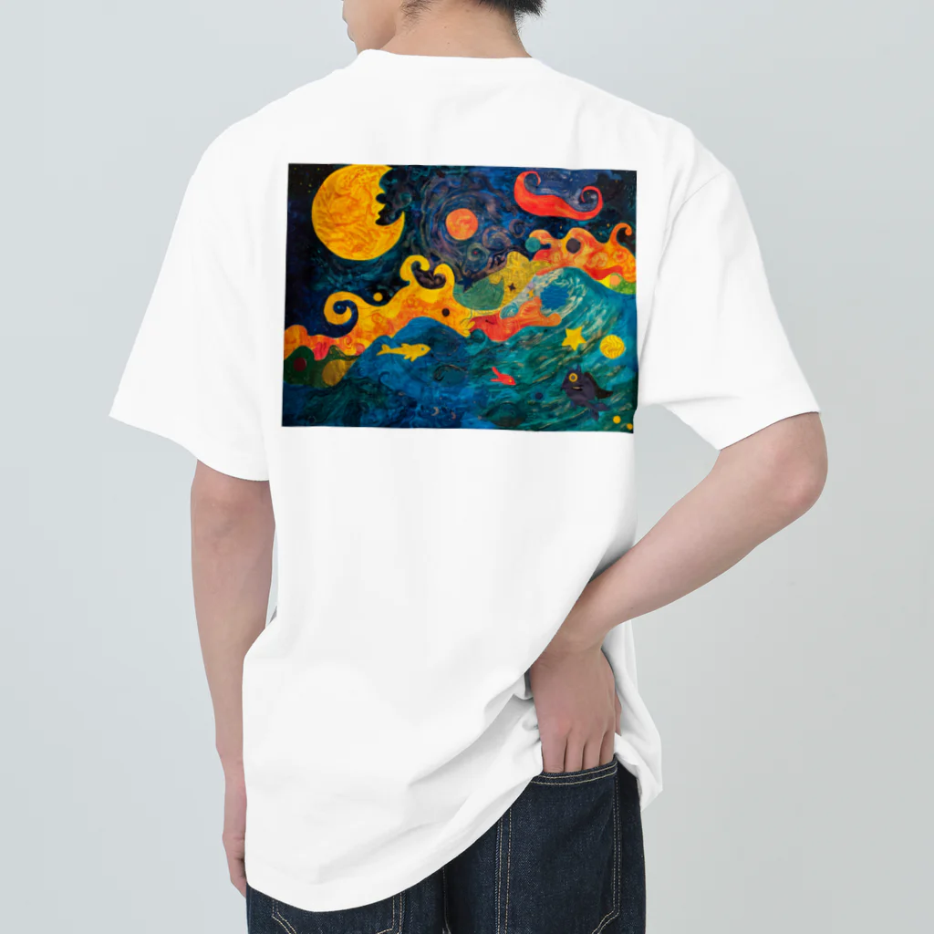 AQUAMETAVERSEのゲンノ夢　　NON13 Heavyweight T-Shirt