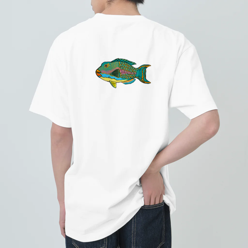 ニゴ猫　shopの魚群イラブチャ～ Heavyweight T-Shirt