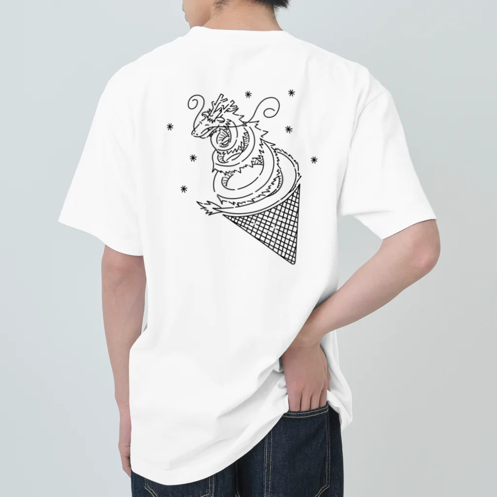 demoukaの抹茶アイスクリーム ヘビーウェイトTシャツ