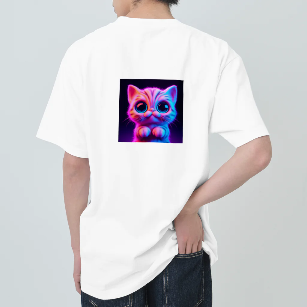 NeonSparkのネオンキャット ヘビーウェイトTシャツ