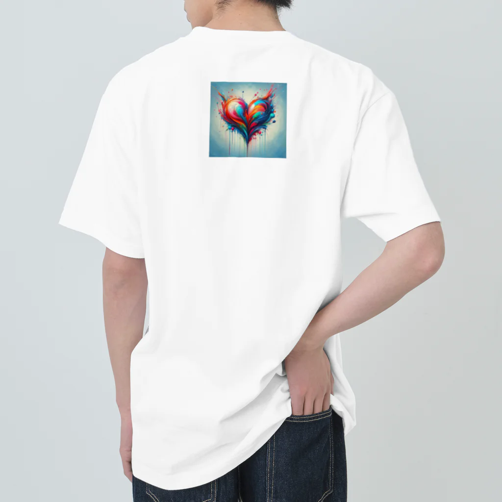 キューピットのアロハワンコ Heavyweight T-Shirt