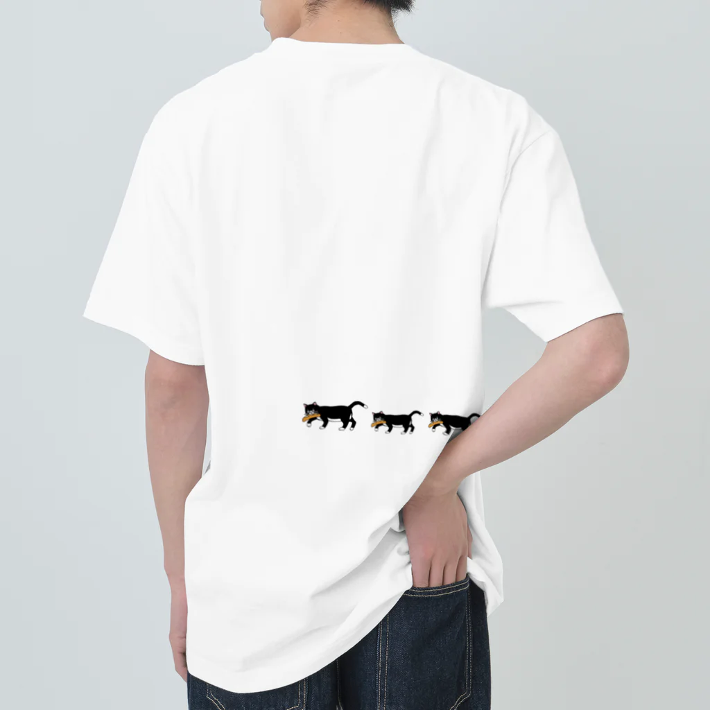 Paindepices（パンド・エピス）のパンド・エピスねこ ヘビーウェイトTシャツ