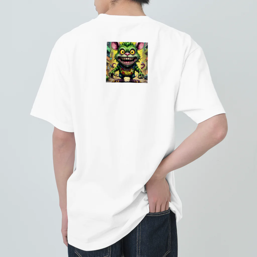 LEAD !のアメリカンな雰囲気満載！キュートなモンスター Heavyweight T-Shirt