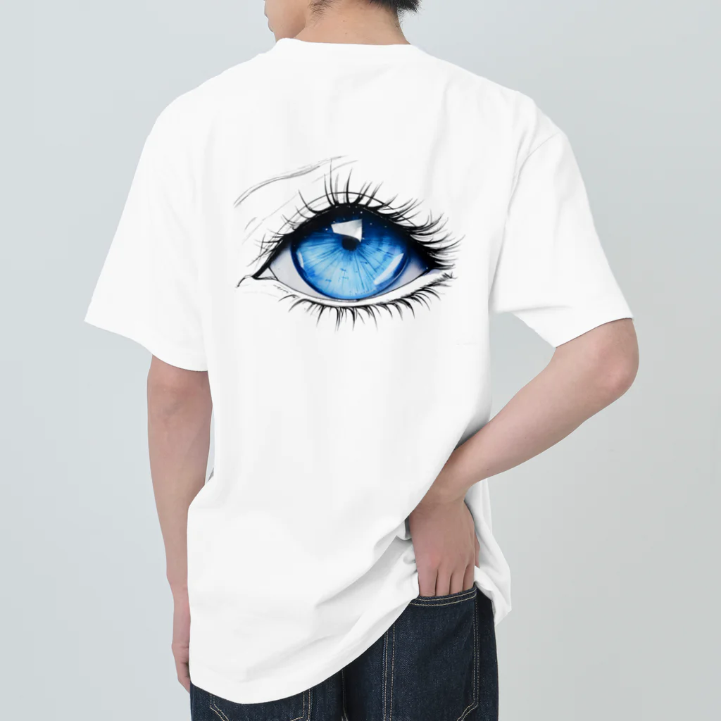 hade_raの綺麗な瞳 Heavyweight T-Shirt