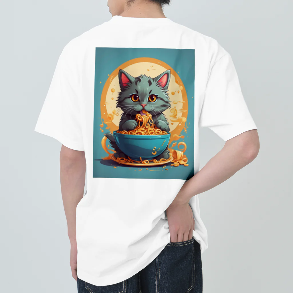 AQUAMETAVERSEのスパゲティーが美味しい アメジスト 2846 Heavyweight T-Shirt