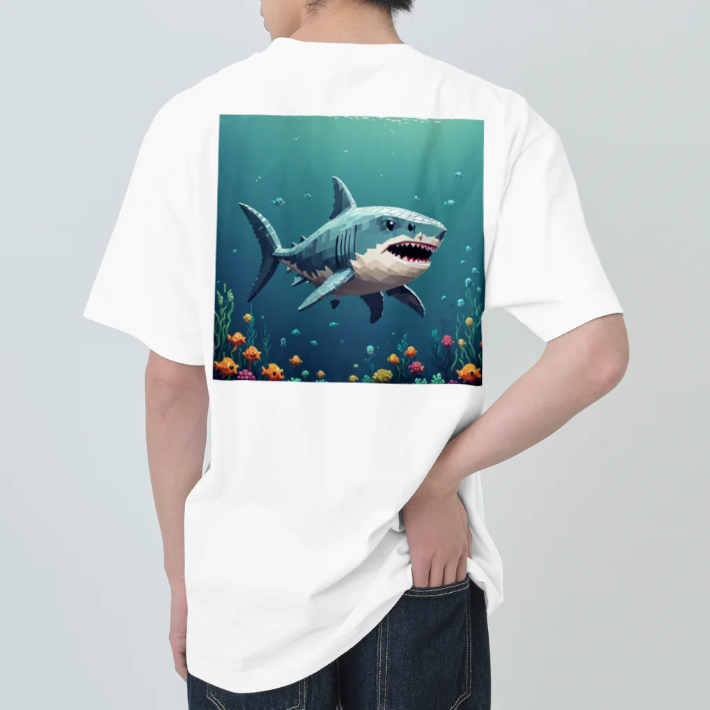 Kaz_Alter777のサメちゃん ヘビーウェイトTシャツ
