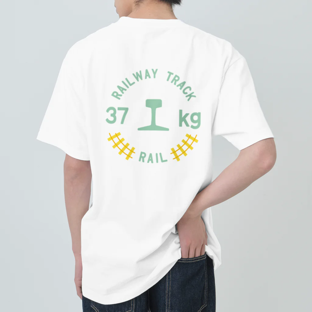 KYUTEKKIの37kgレール ヘビーウェイトTシャツ