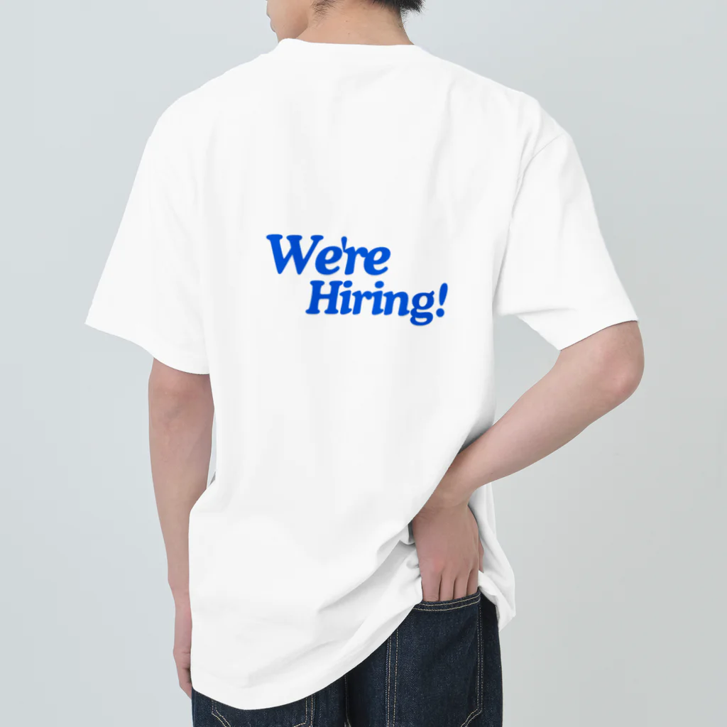 namidamakiのwe'er hiring ヘビーウェイトTシャツ