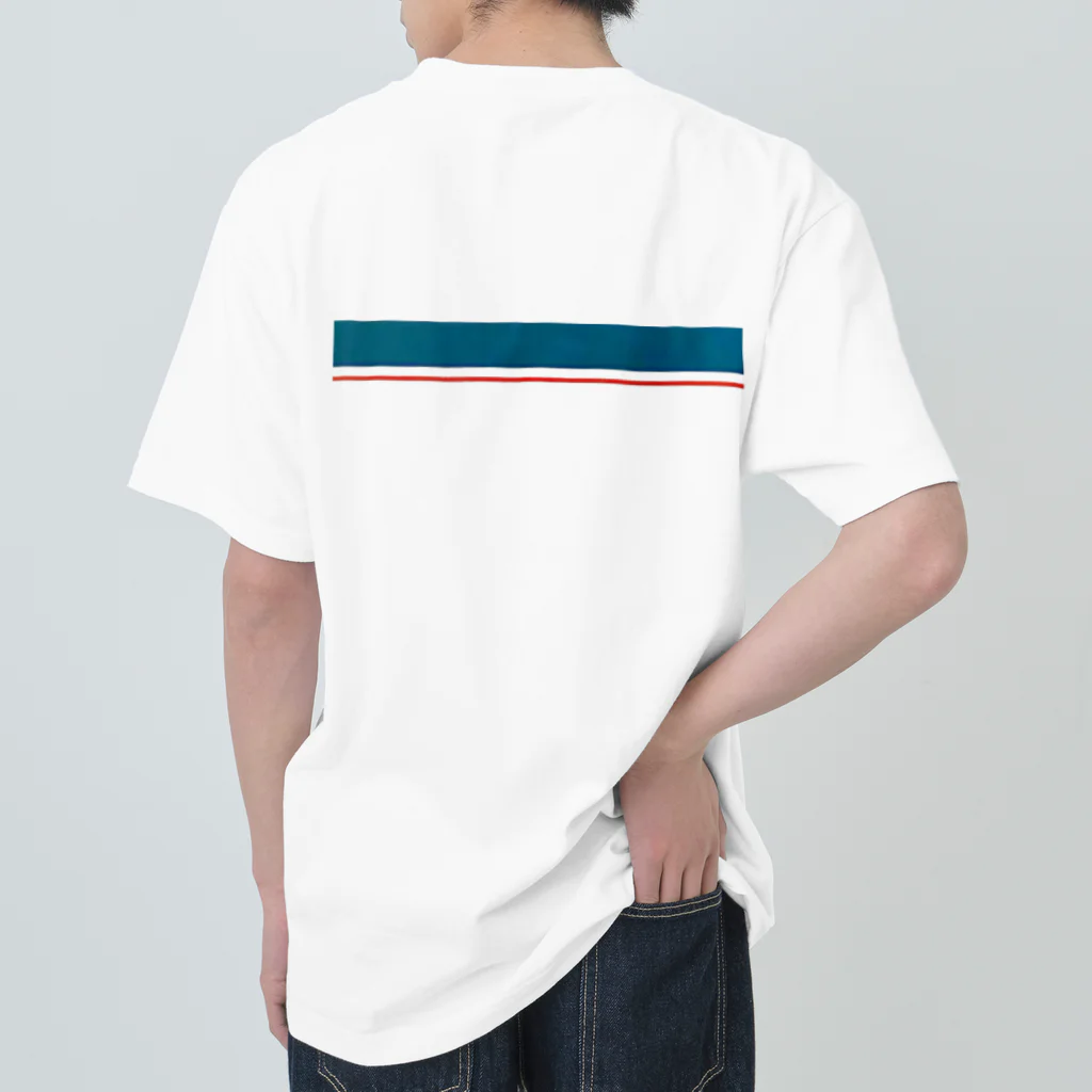 レールファン&スピリチュアルアイテムショップのバスカラー風　k01 ヘビーウェイトTシャツ