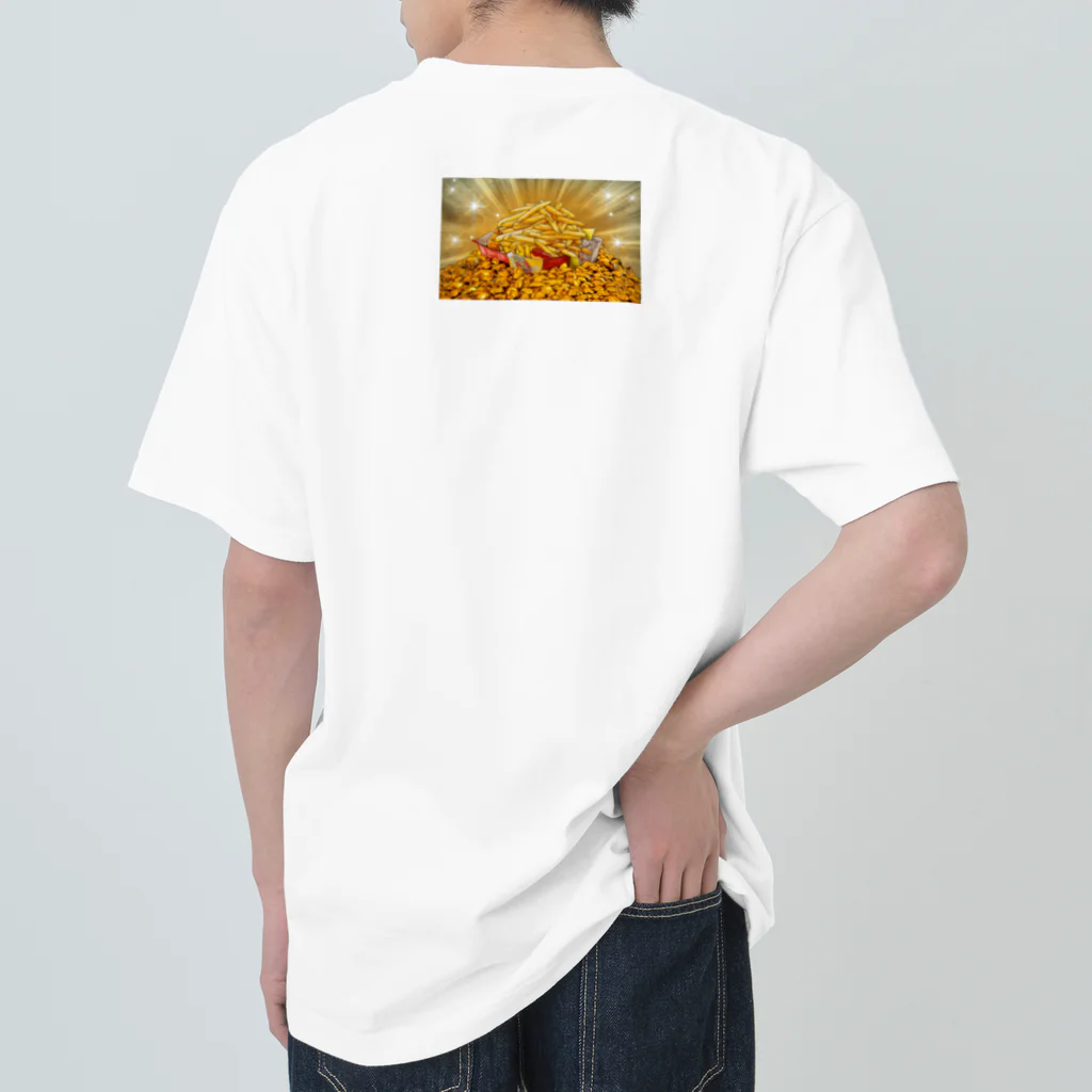 JoyfulMomentsCraftsの黄金とポテト ー Golden and Potato ー Heavyweight T-Shirt