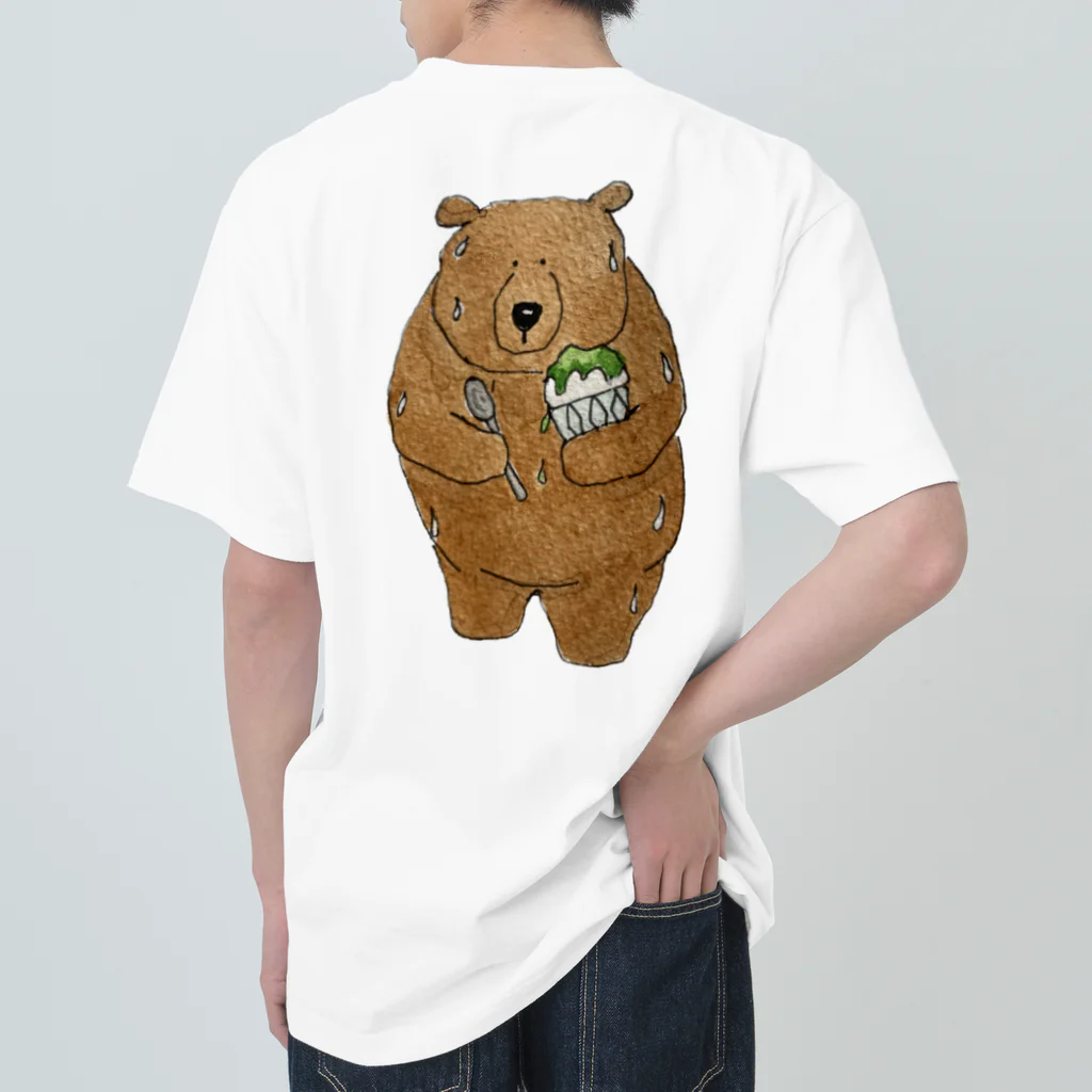 ひとつぼし。のくまのテンちゃん　かき氷はメロン Heavyweight T-Shirt