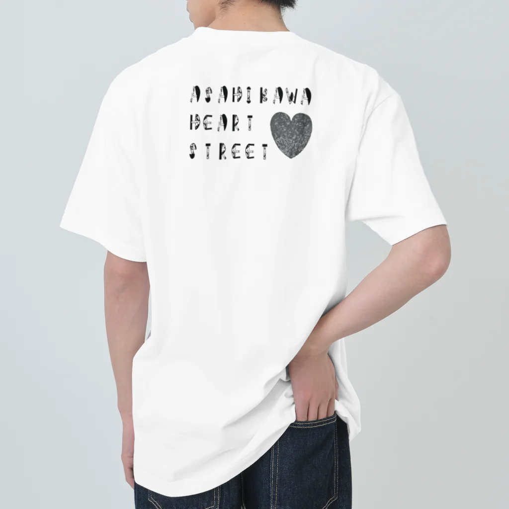 nissyheartのASAHIKAWA HEART STREET Heavyweight T-Shirt