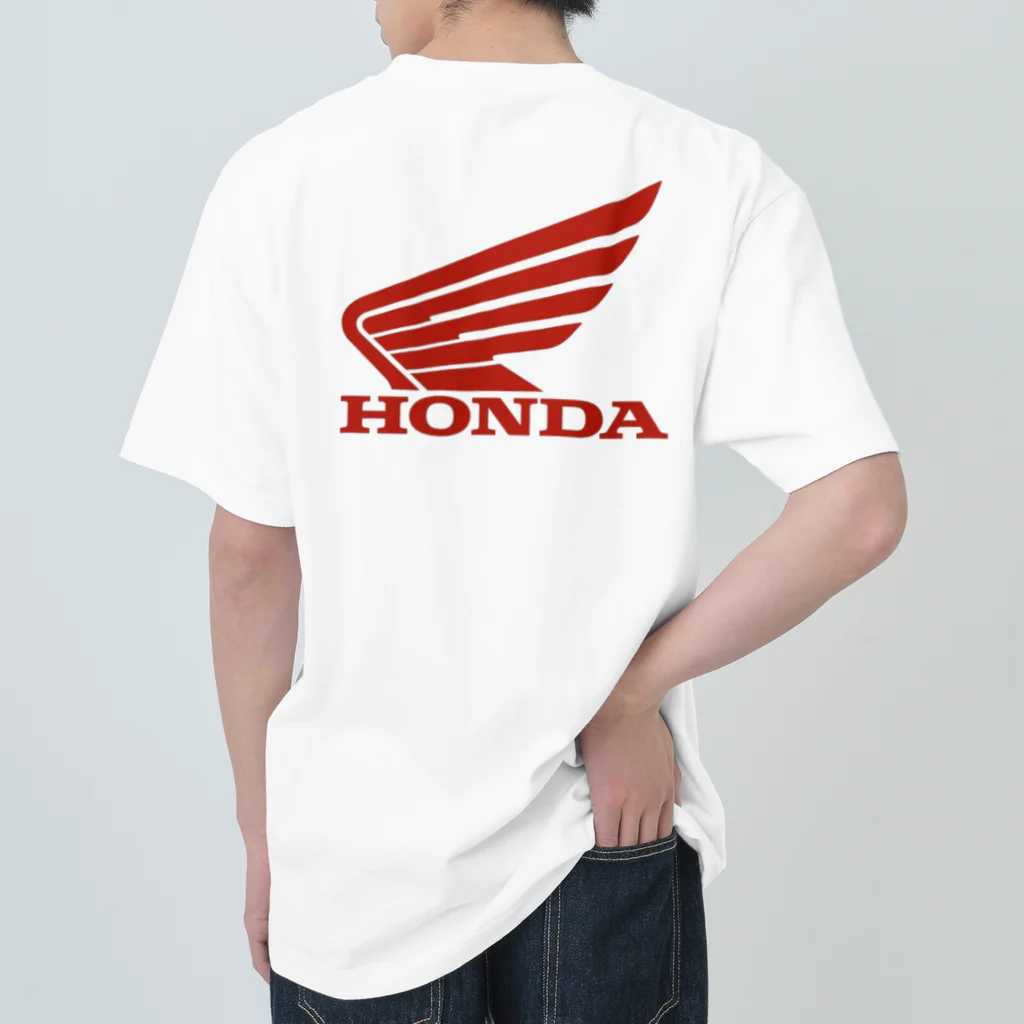 ysp1100のHONDAウィングマークです。 Heavyweight T-Shirt