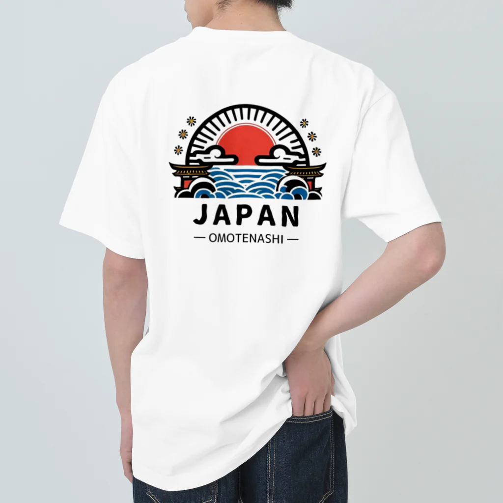 TARO9（タロキュー）のおもてなし日本 Heavyweight T-Shirt