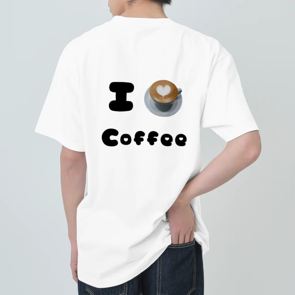 BIMAMECOFFEEのI♡coffee ヘビーウェイトTシャツ