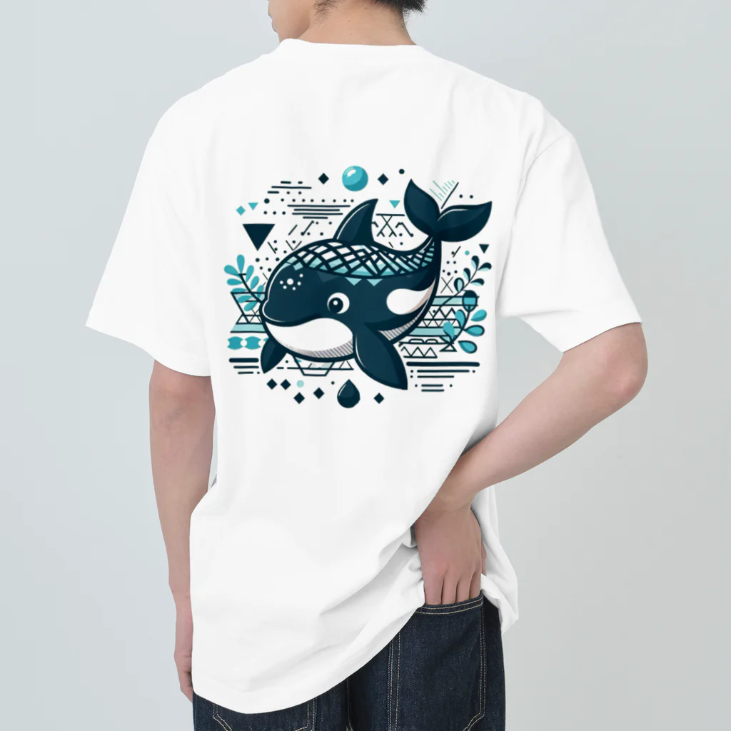 †魚虎†の魚虎クン ヘビーウェイトTシャツ
