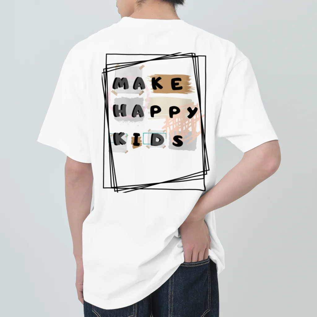 MAHAKD2064のMAKE HAPPY KIDS ヘビーウェイトTシャツ