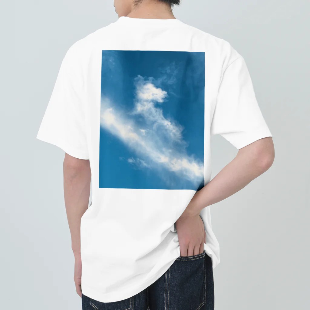 IMABURAIのClimbing the clouds ヘビーウェイトTシャツ