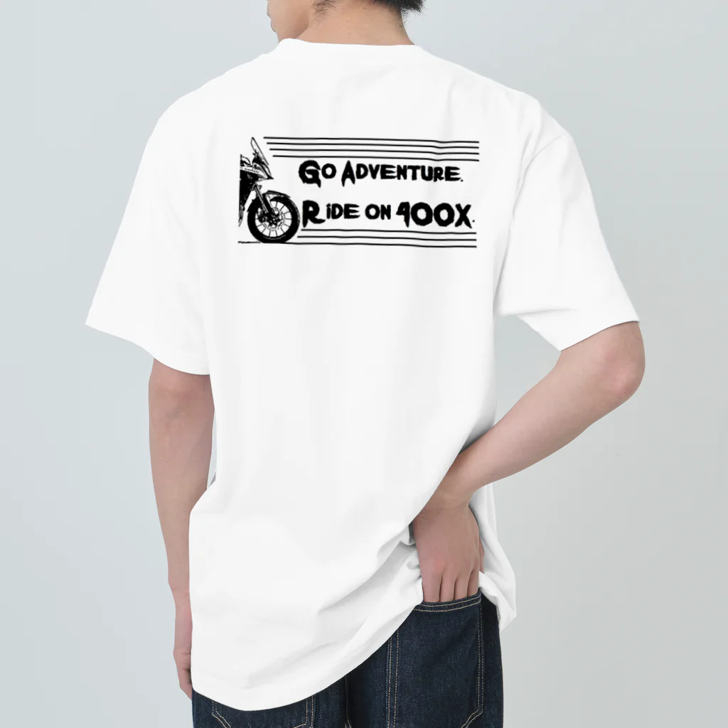 FJ cruiser freaksの400xで出かけよう Heavyweight T-Shirt