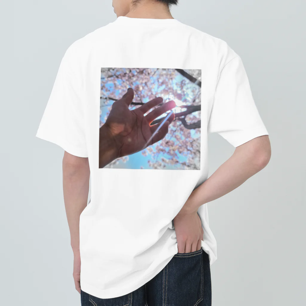 give my arm.のSAKURA Heavyweight T-Shirt