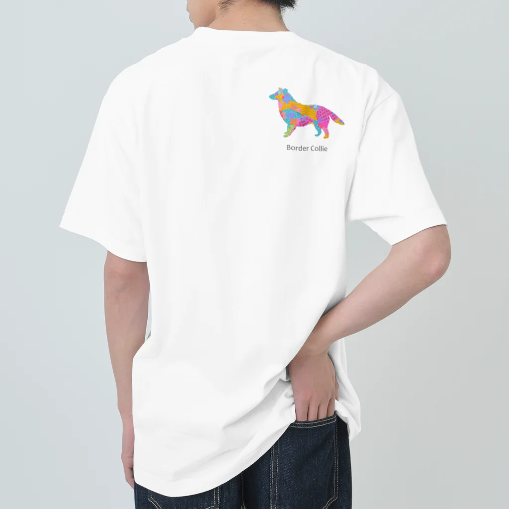 AtelierBoopのアレグリヘ　ボーダーコリー Heavyweight T-Shirt