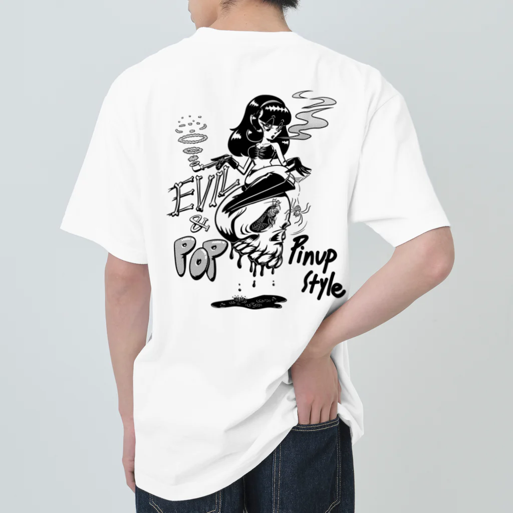 nidan-illustrationの“evil & pop" #2 ヘビーウェイトTシャツ