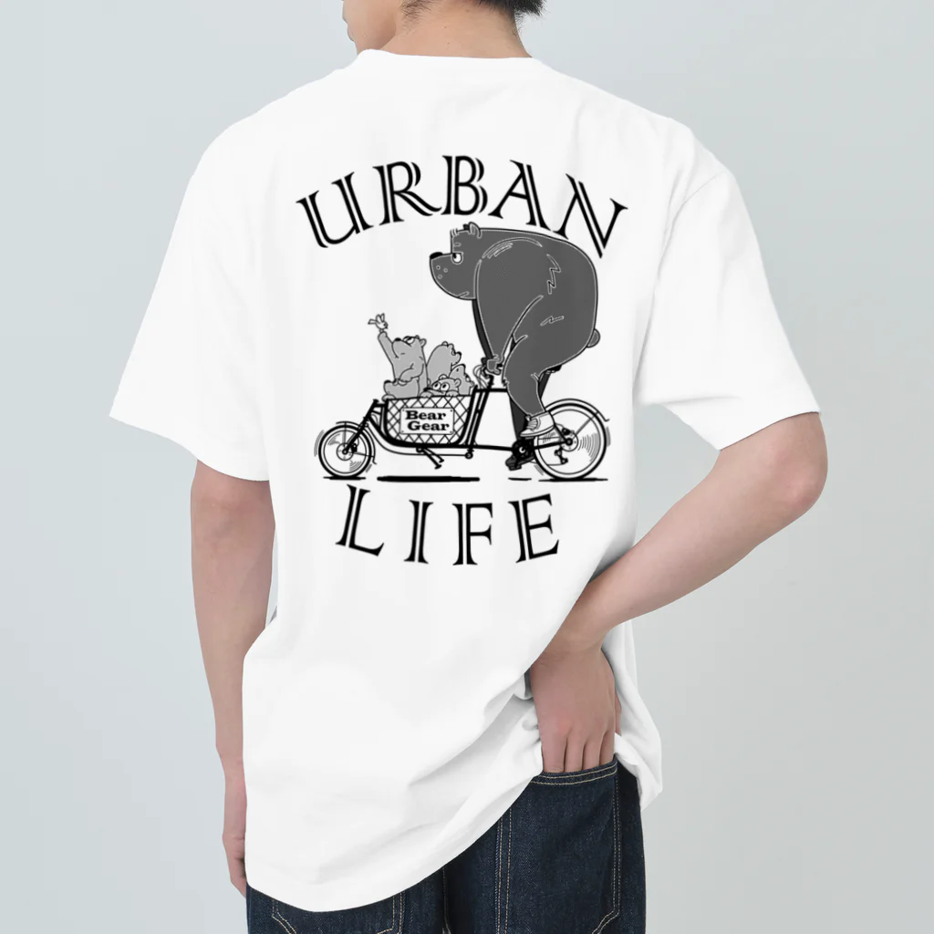 nidan-illustrationの"URBAN LIFE" #2 ヘビーウェイトTシャツ