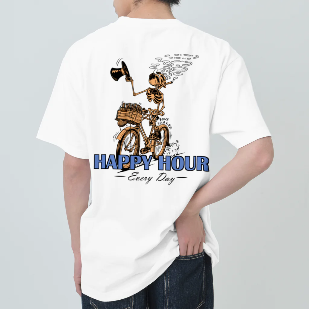 nidan-illustrationの"HAPPY HOUR"(clr) #2 ヘビーウェイトTシャツ