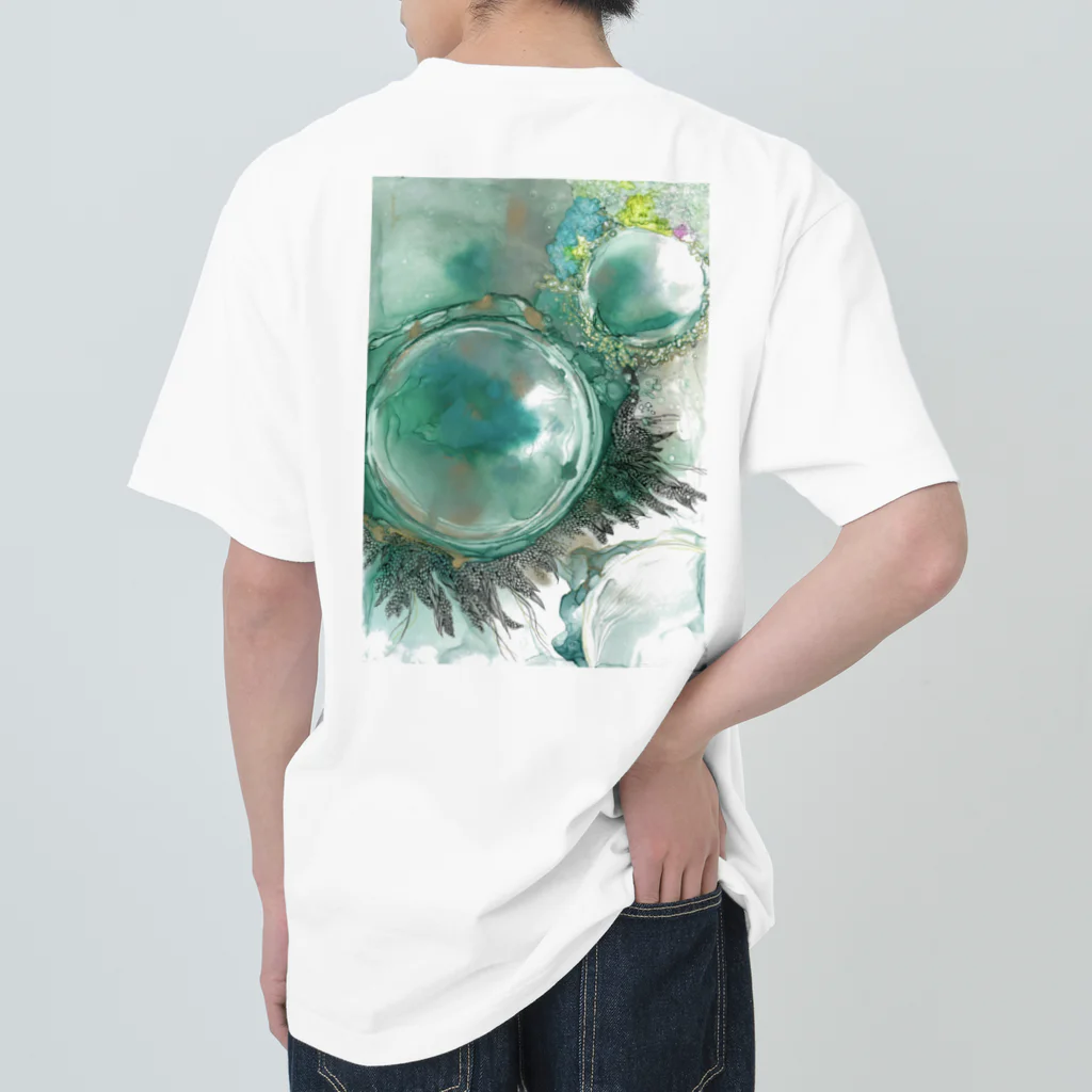 Mixia_doodleの水中3 ヘビーウェイトTシャツ