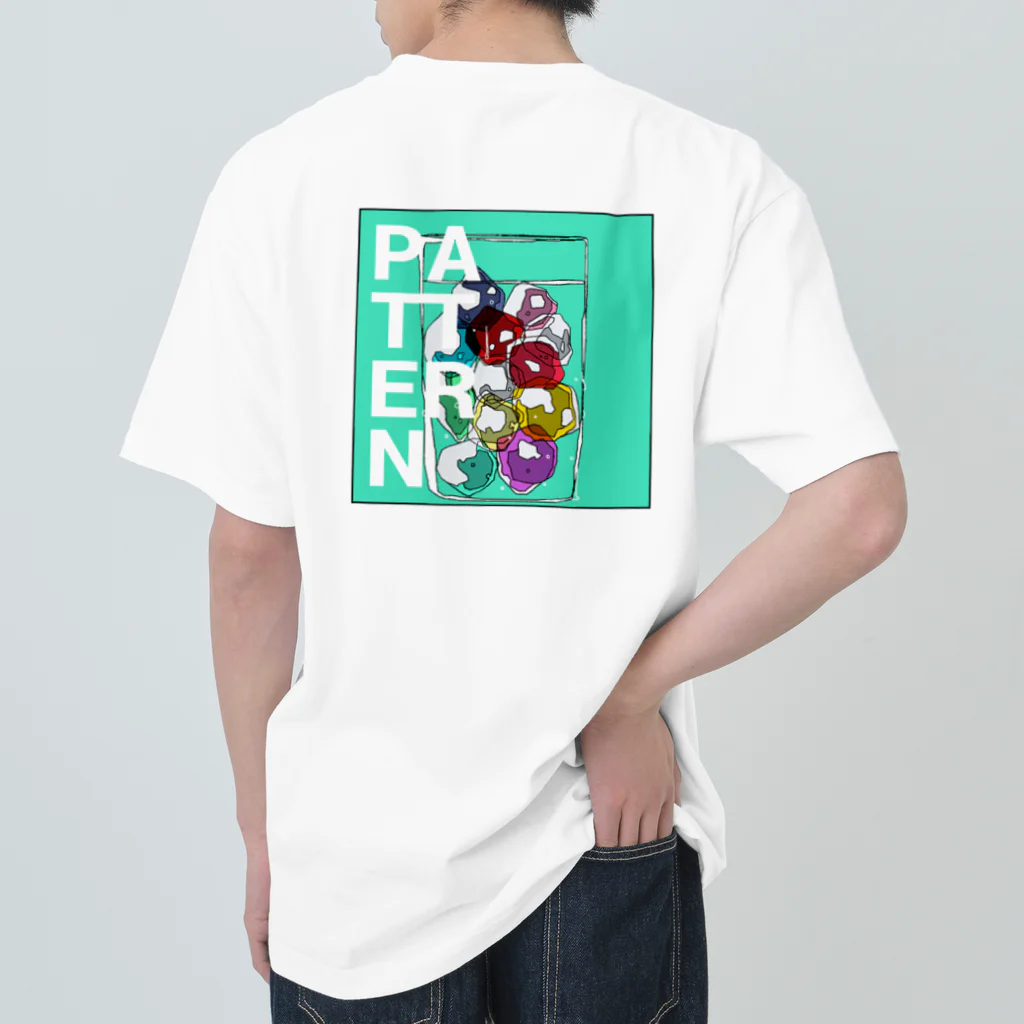 二木 こうた、🐭のPATTERN（表裏デザイン） ヘビーウェイトTシャツ