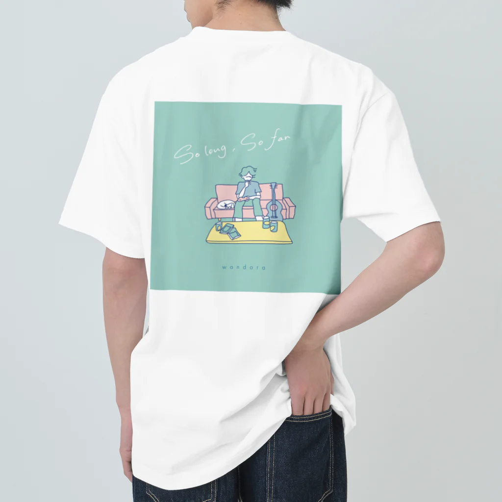 wandoraのSo long, So far Tシャツ ヘビーウェイトTシャツ