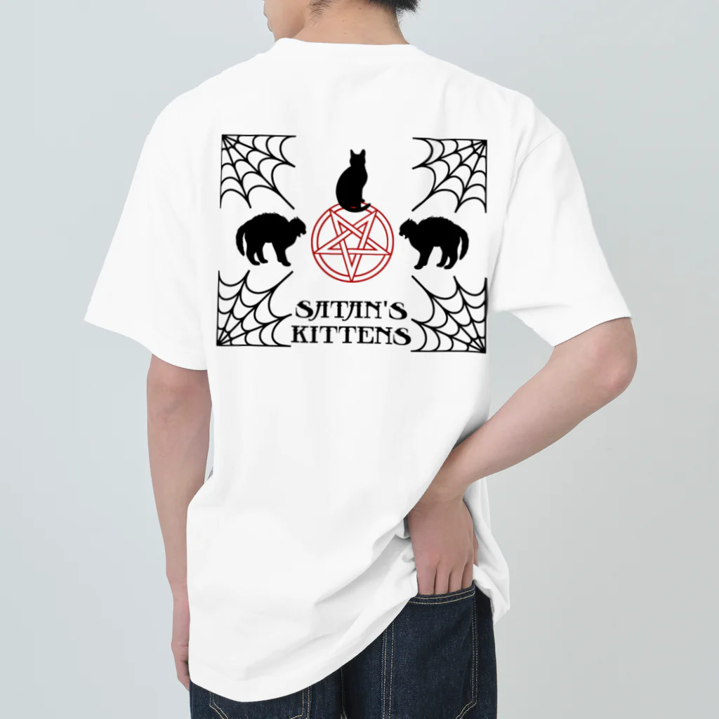 SATAN'S  KITTENSのSATAN'S KITTENS ヘヴィーウェイトロゴT（淡色） ヘビーウェイトTシャツ