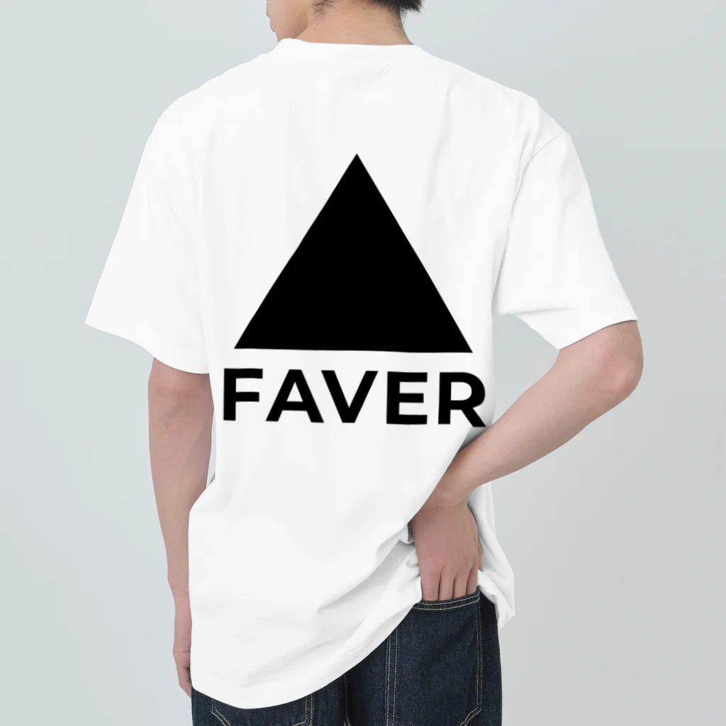 FAVERのFAVER-triangle ヘビーウェイトTシャツ