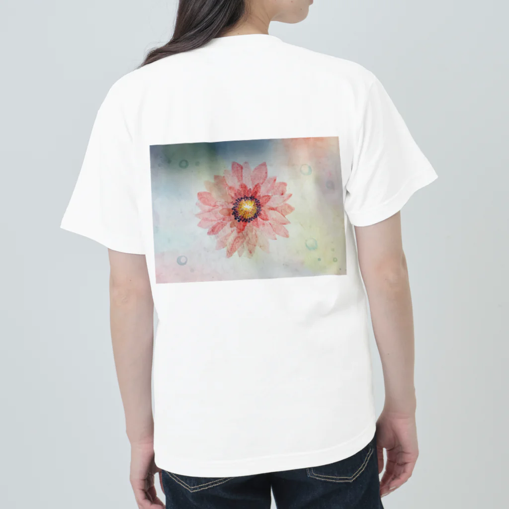 かづきのflower Heavyweight T-Shirt