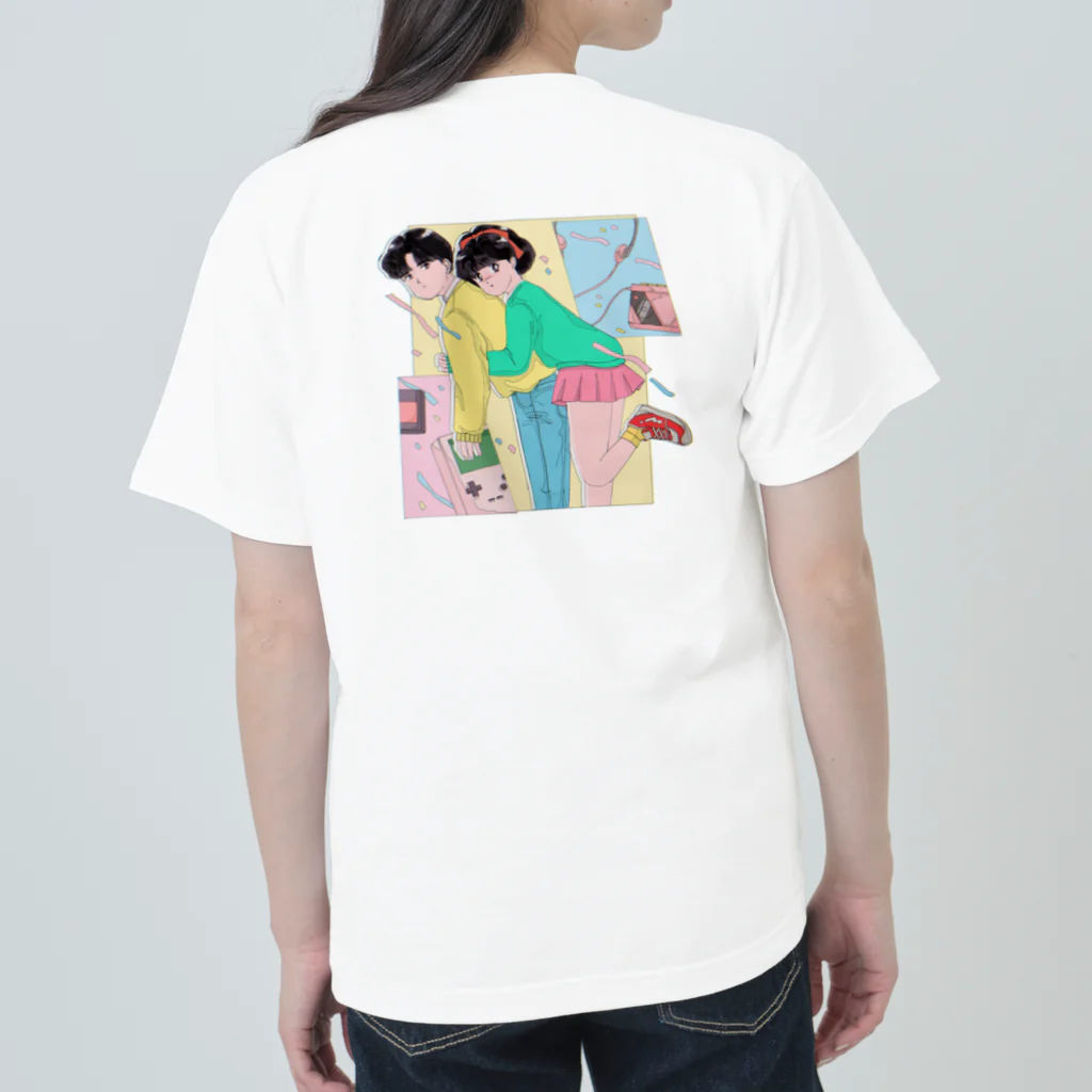 午前3時(3:00am)SHOP🍒の男の子と女の子 ヘビーウェイトTシャツ