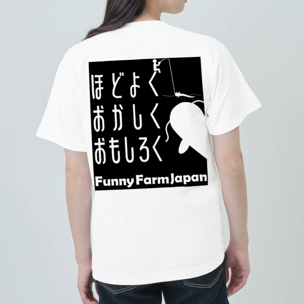 小梅 / FunnyFarmJapanのFunnyFarmJapanロゴプリント ヘビーウェイトTシャツ